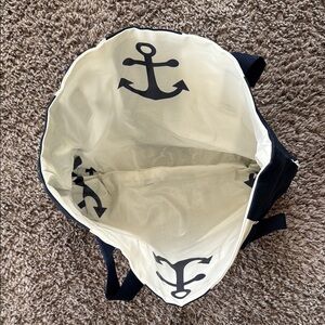 Nautical Anchor Tote Bag